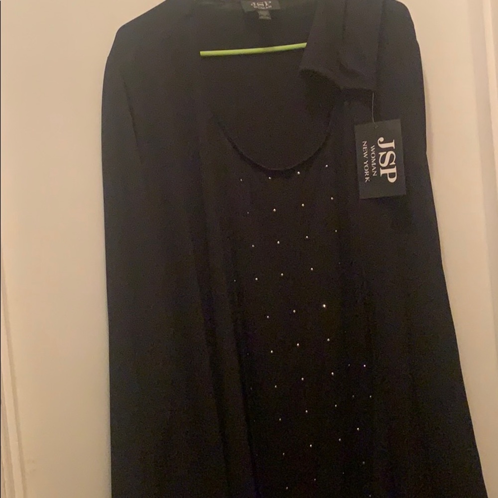 Black dress shirt